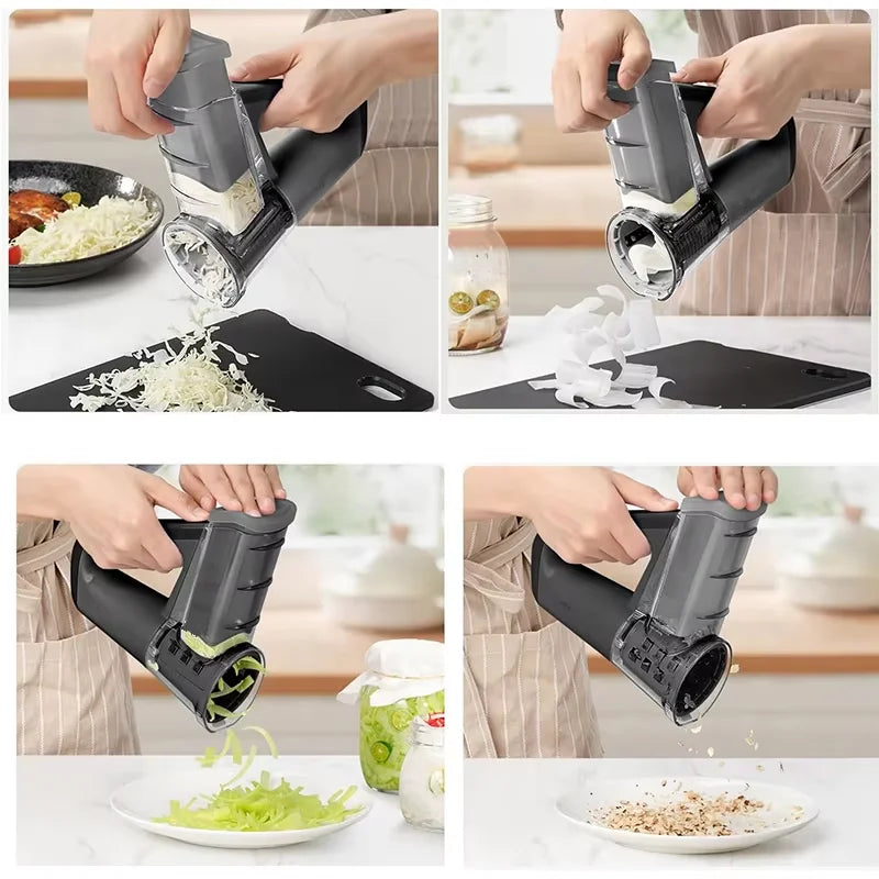 قطّاعة طعام كهربائية محمولة متعددة الوظائف ¬ Multi-Functional Electric Handheld Food Chopper