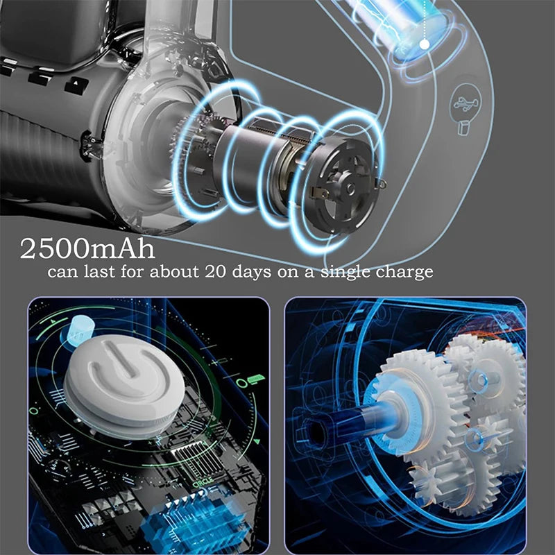 قطّاعة طعام كهربائية محمولة متعددة الوظائف ¬ Multi-Functional Electric Handheld Food Chopper