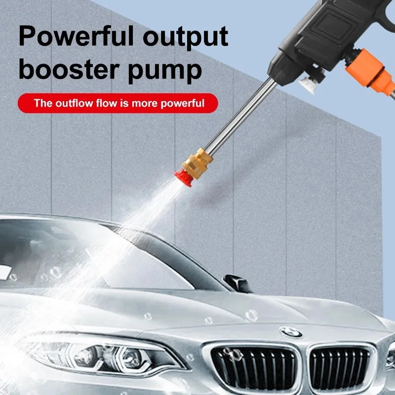 Portable Cordless Pressure Washer for Car - Double 48V Rechargeable Battery