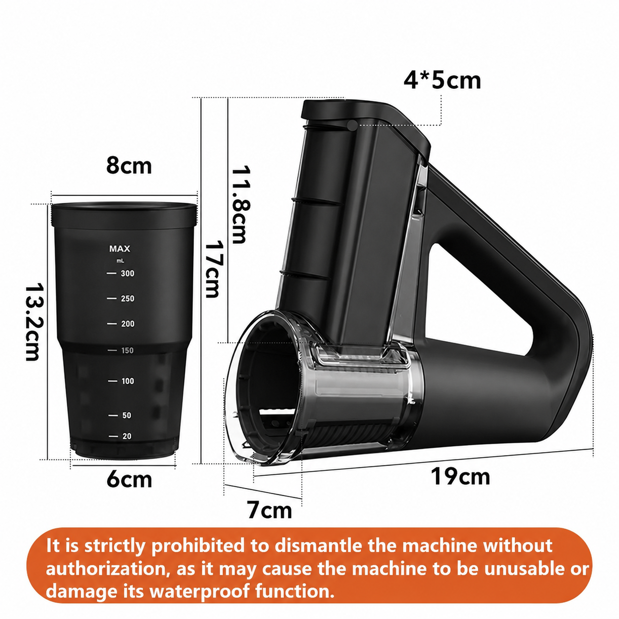 قطّاعة طعام كهربائية محمولة متعددة الوظائف ¬ Multi-Functional Electric Handheld Food Chopper